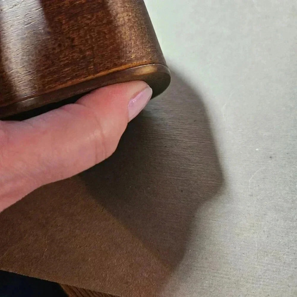 Asos Design | BLACK Suede Clogs Mules with Antique Gold  Tone Studs - Picture 7 of 11